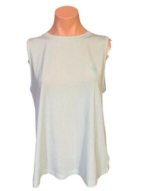 Columbia Womens XL Mint Green PFG Muscle Tank Top Active Fit EZ Sleeveless Shirt